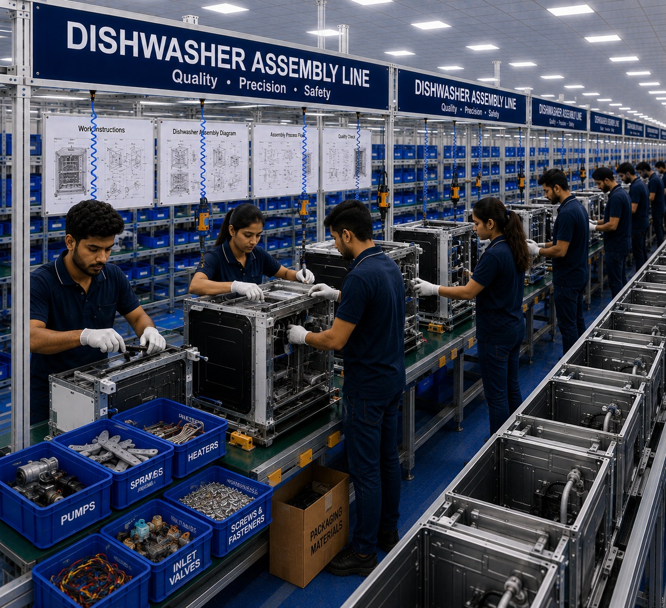 Dishwasher Assembling Service